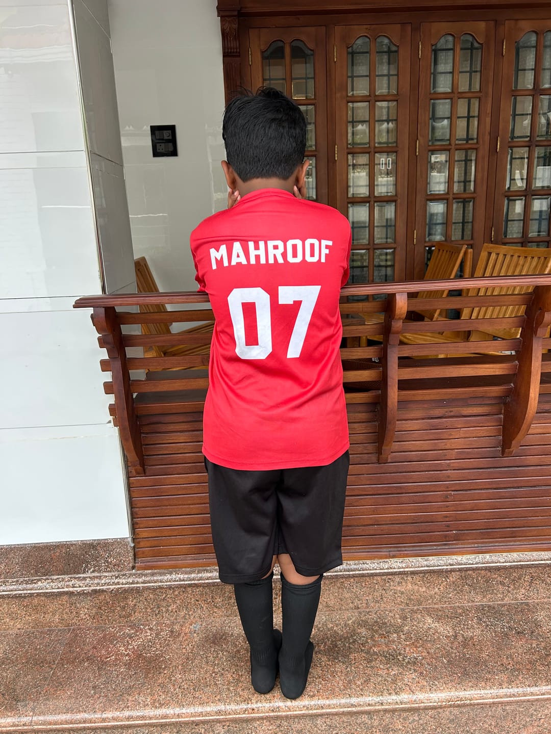 Customer photo review of Kids Jerseys t shirt