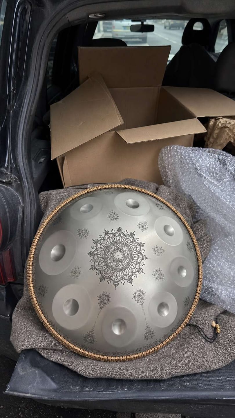 Customer photo review of Handpan G-Moll 9 Noten
