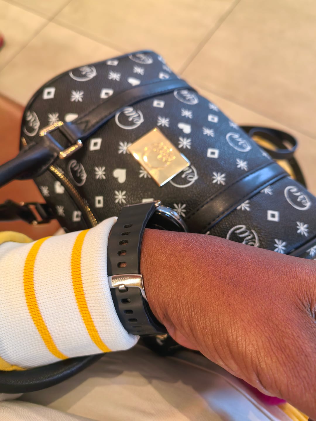 Customer photo review of The Mini Go Getter Bag