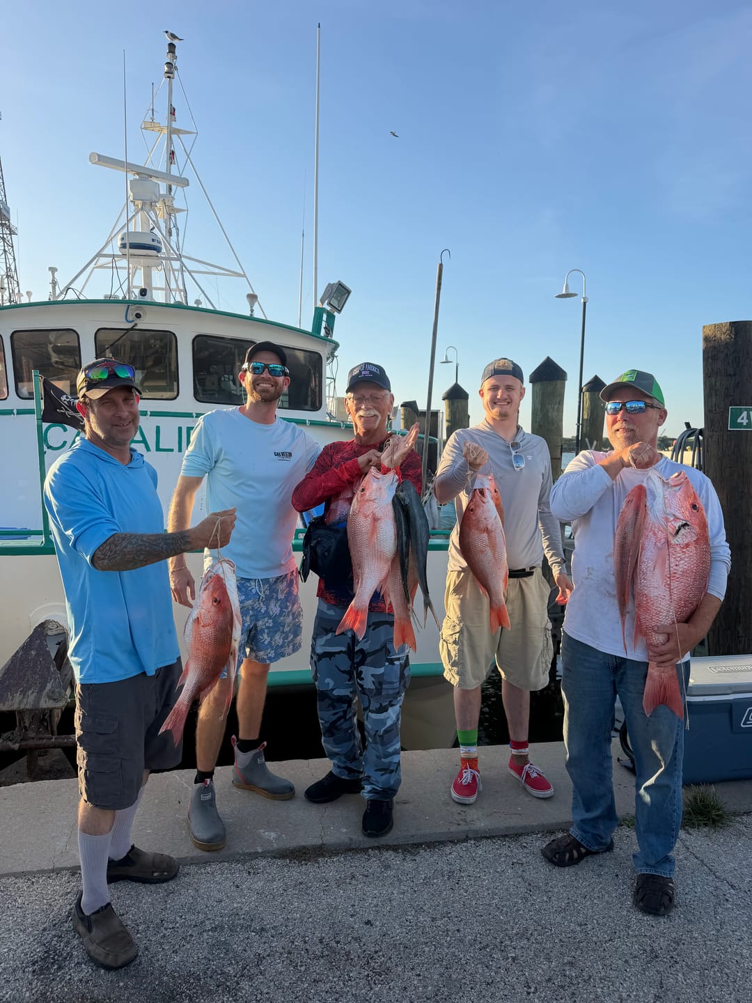 Customer photo review of Performance Fishing Long Sleeve - Rig Reef Snapper - TBT231