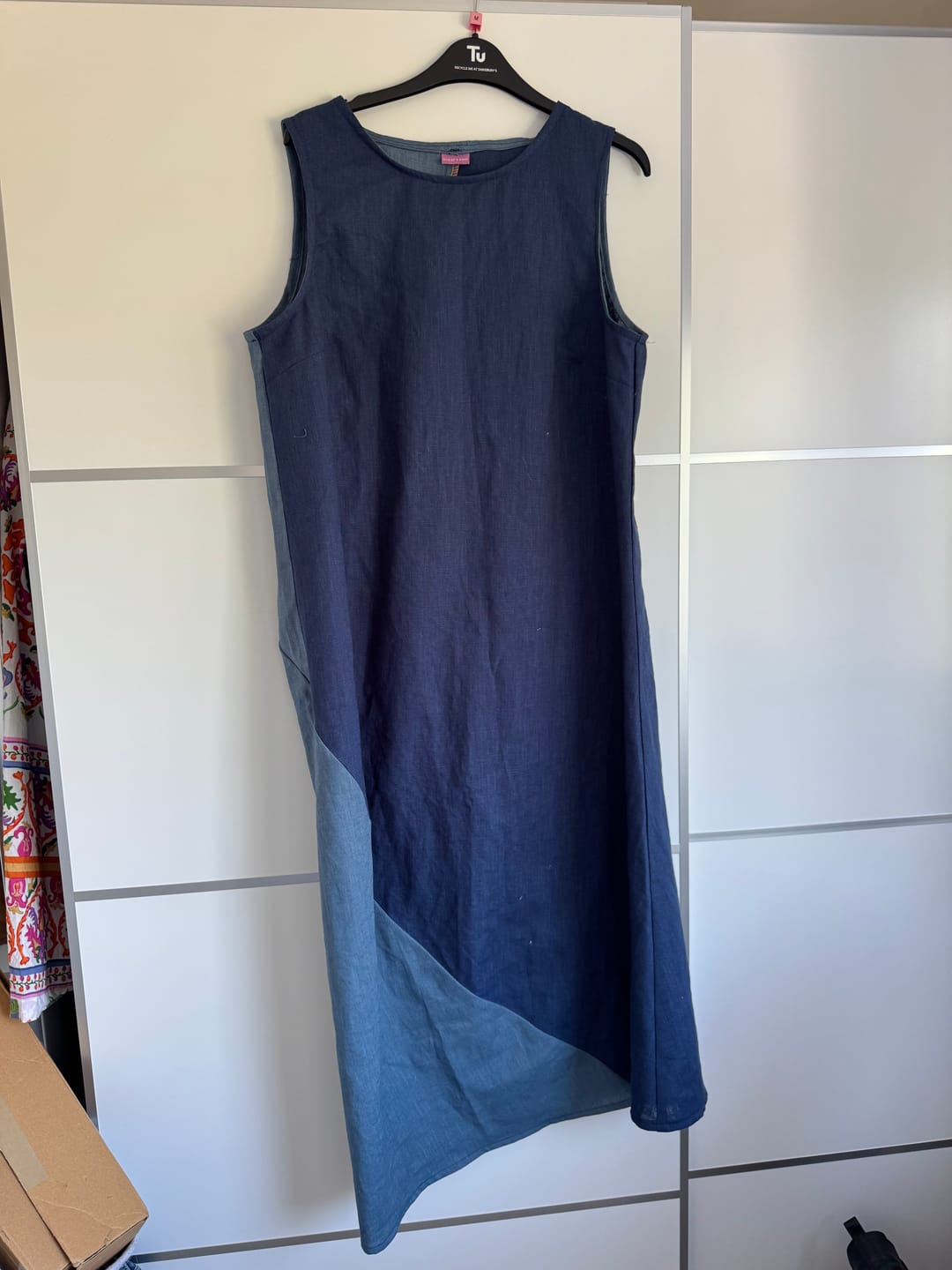 Customer photo review of Washed Linen Blend Fabric