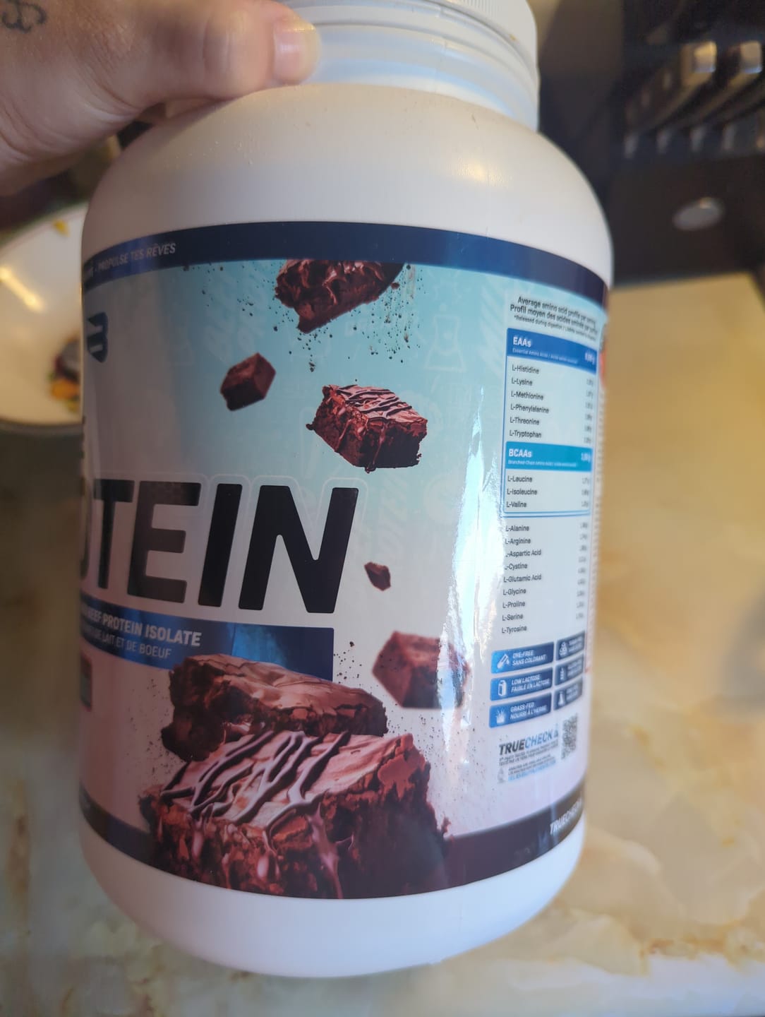 Customer photo review of Isolate Protein