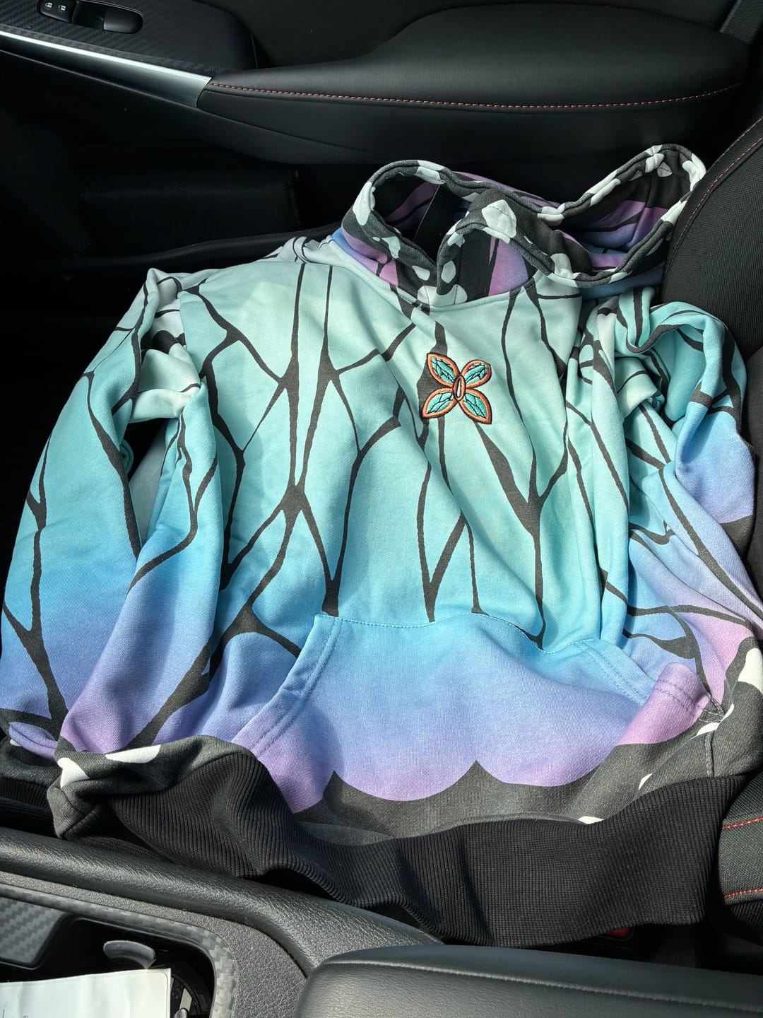 Customer photo review of Butterfly Pattern Hoodie