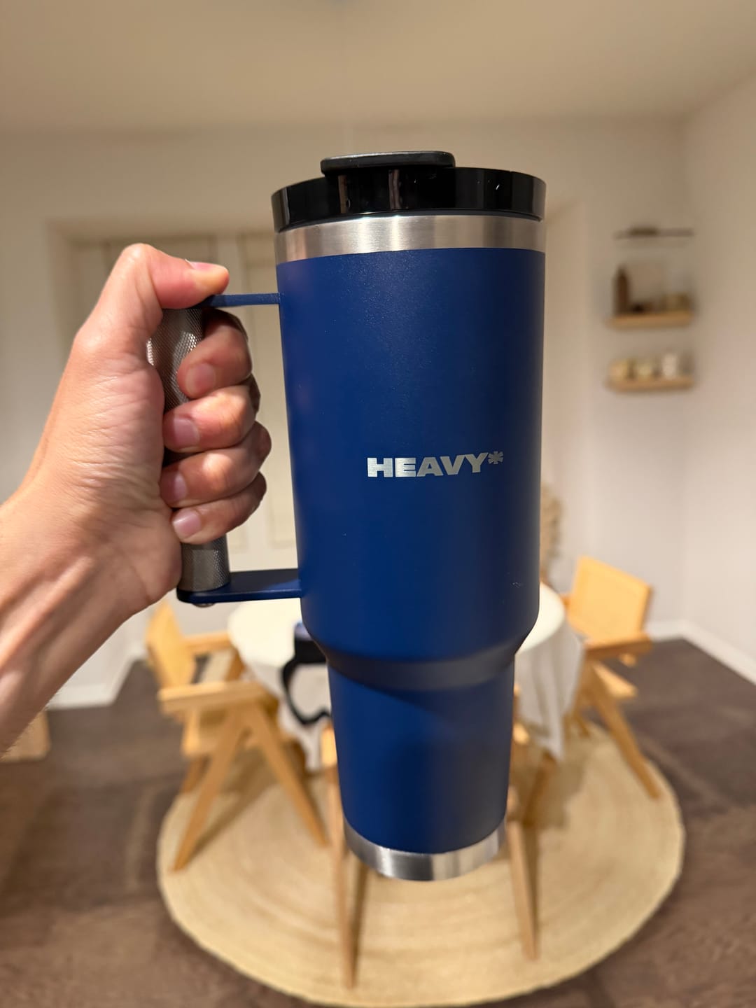 Customer photo review of HEAVY* Tumbler
