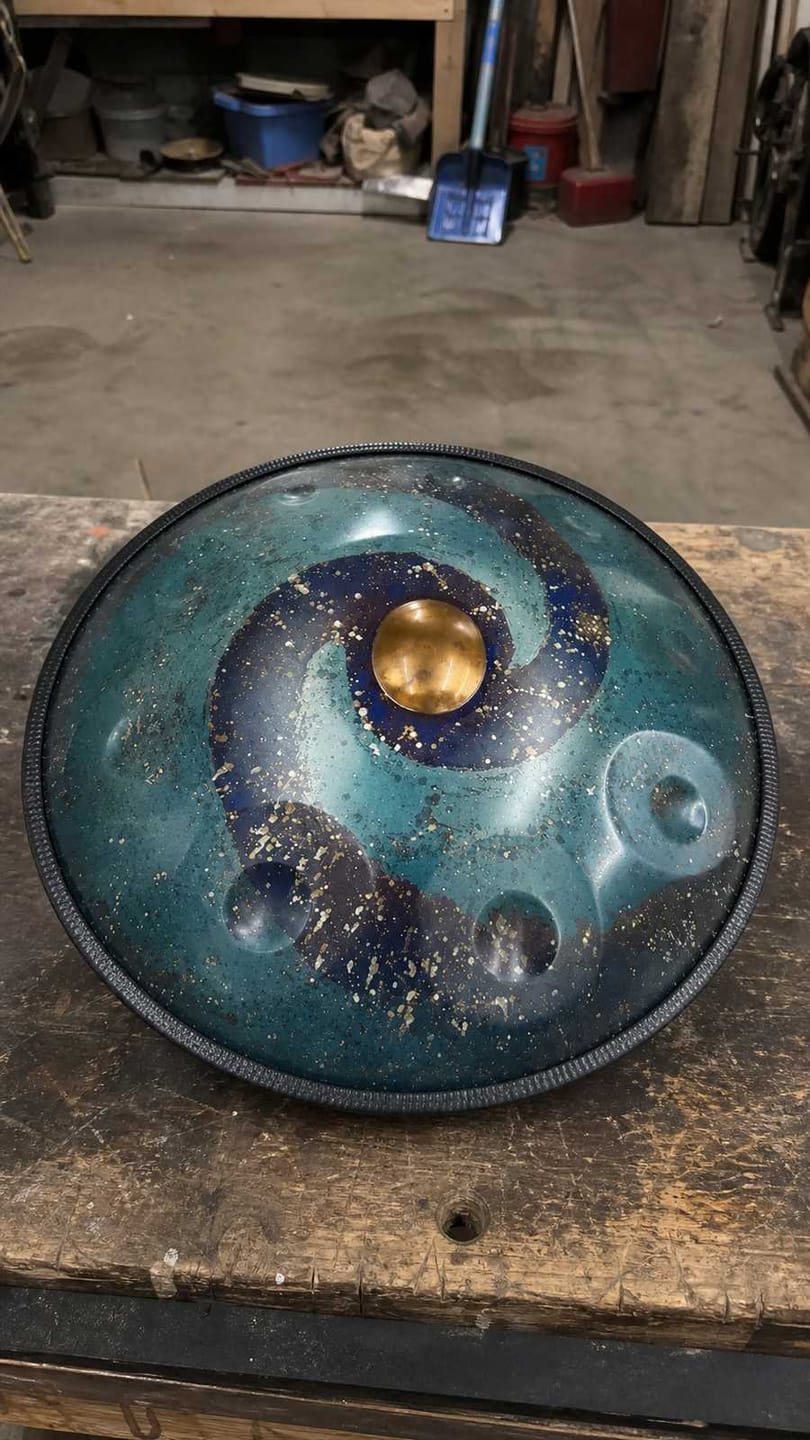 Customer photo review of Handpan D-Moll 10 Noten
