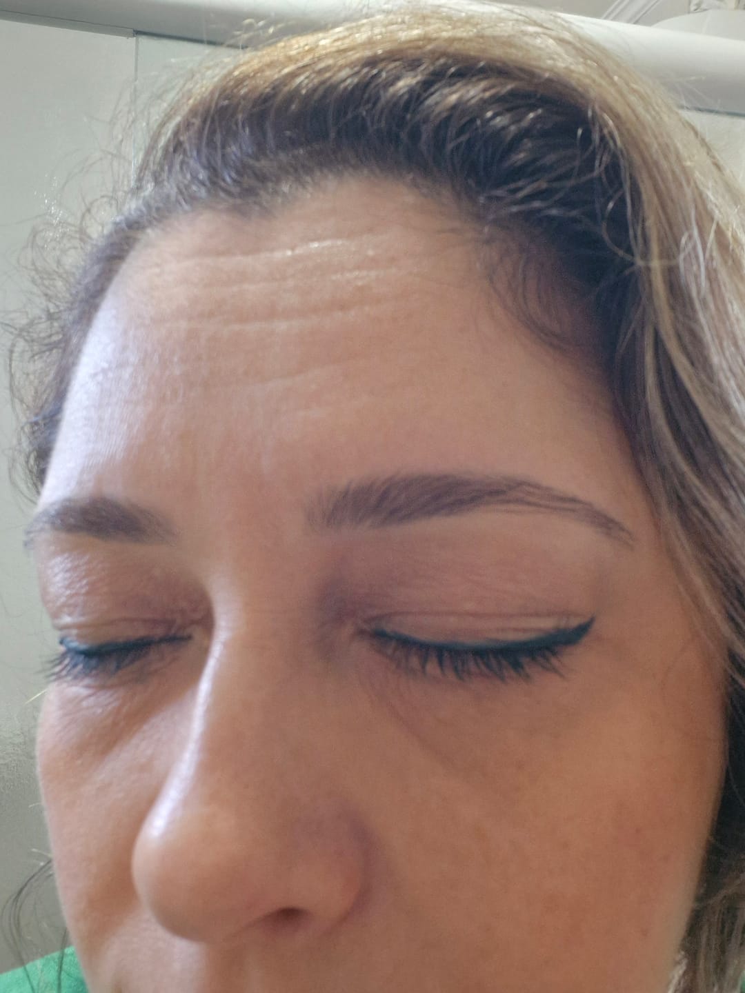 Customer photo review of Máscara Para Cílios Big No Panda Olive Green - Vizzela - Verde