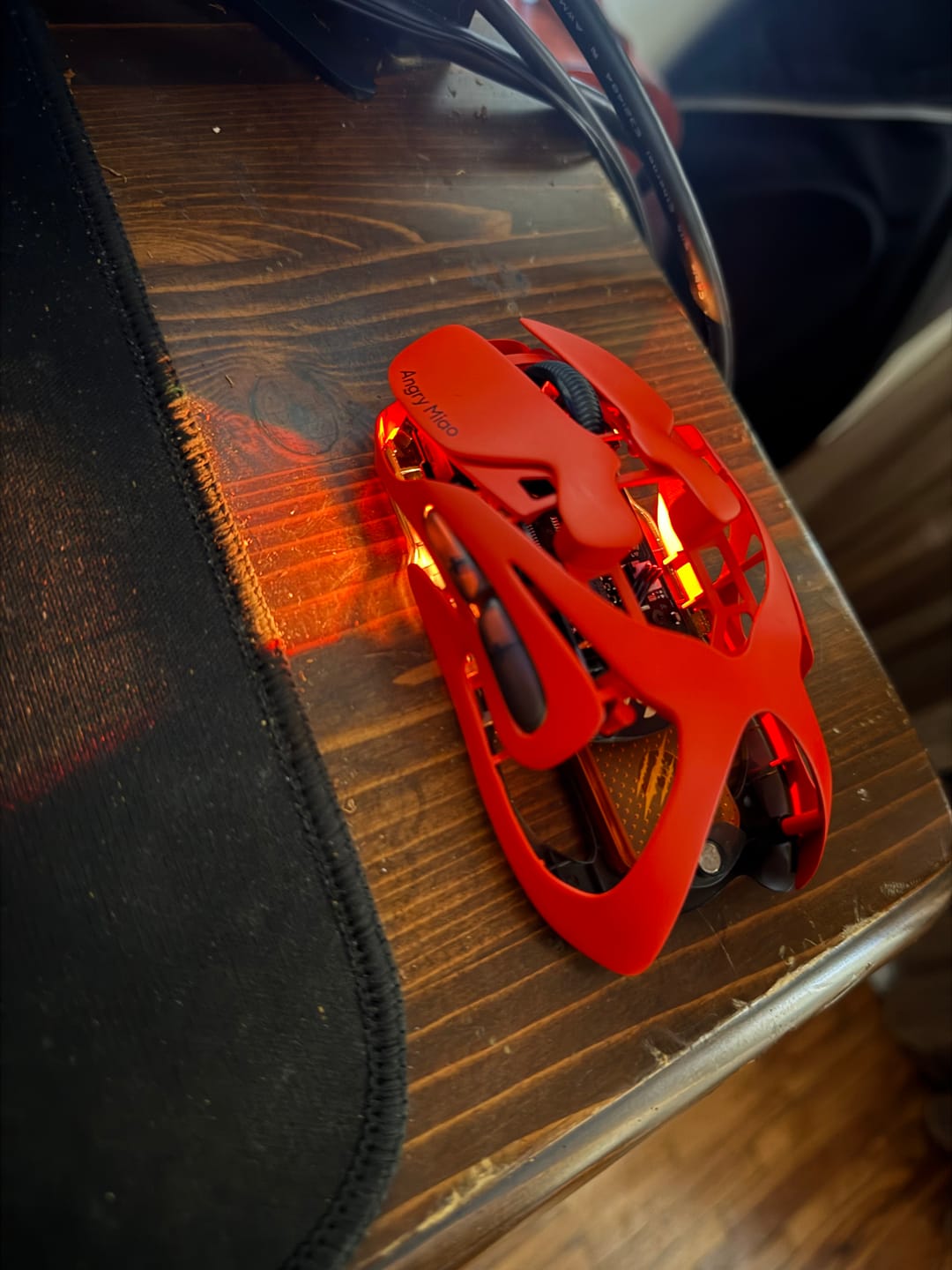 Customer photo review of Angry Miao Infinity Magnezyum Wireless Mouse