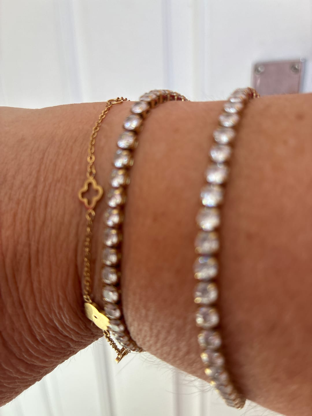 Customer photo review of Tennis Bracelet
