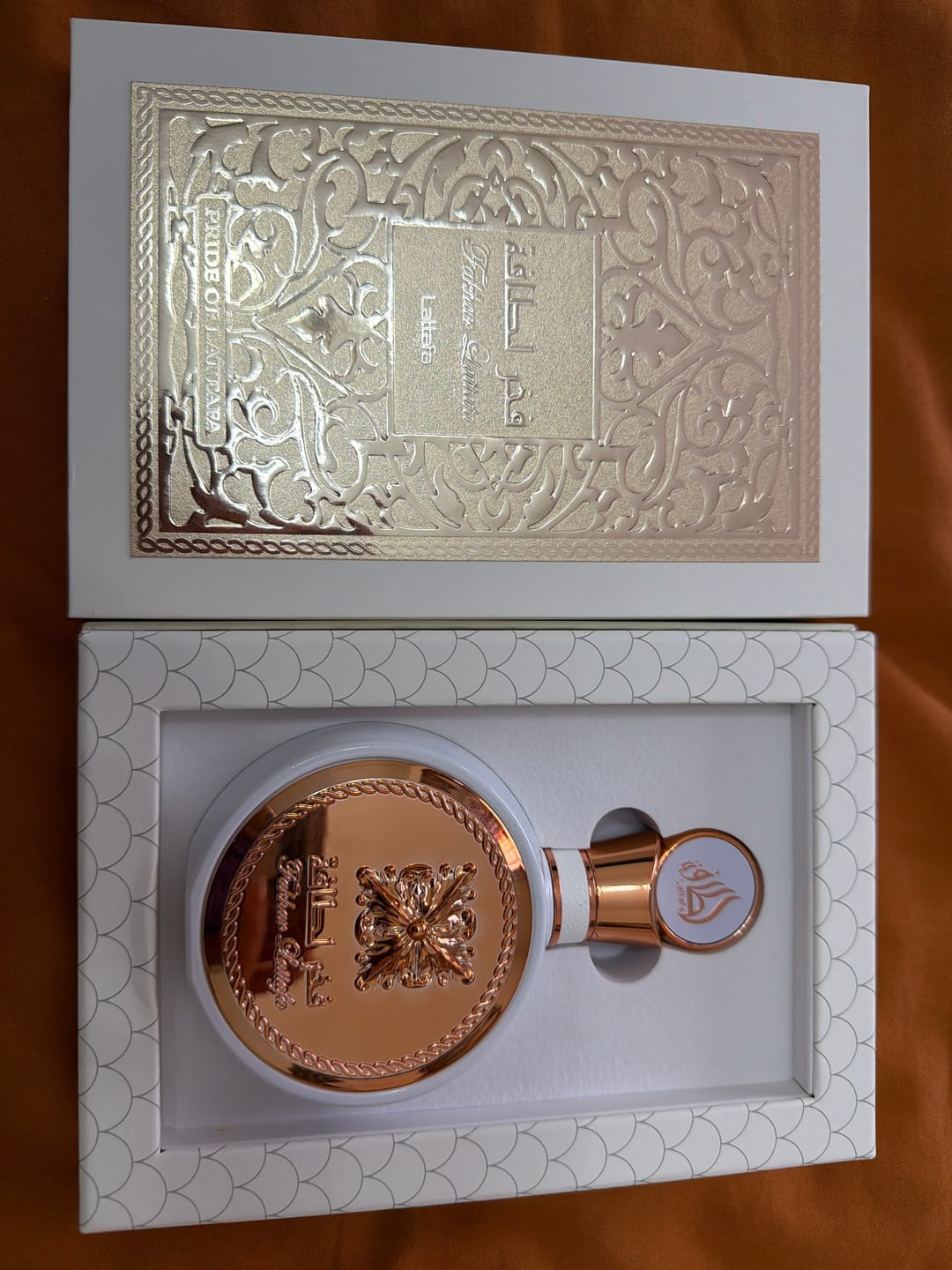 Customer photo review of PERFUME FAKHAR ROSE LATTAFA - 100 ML
