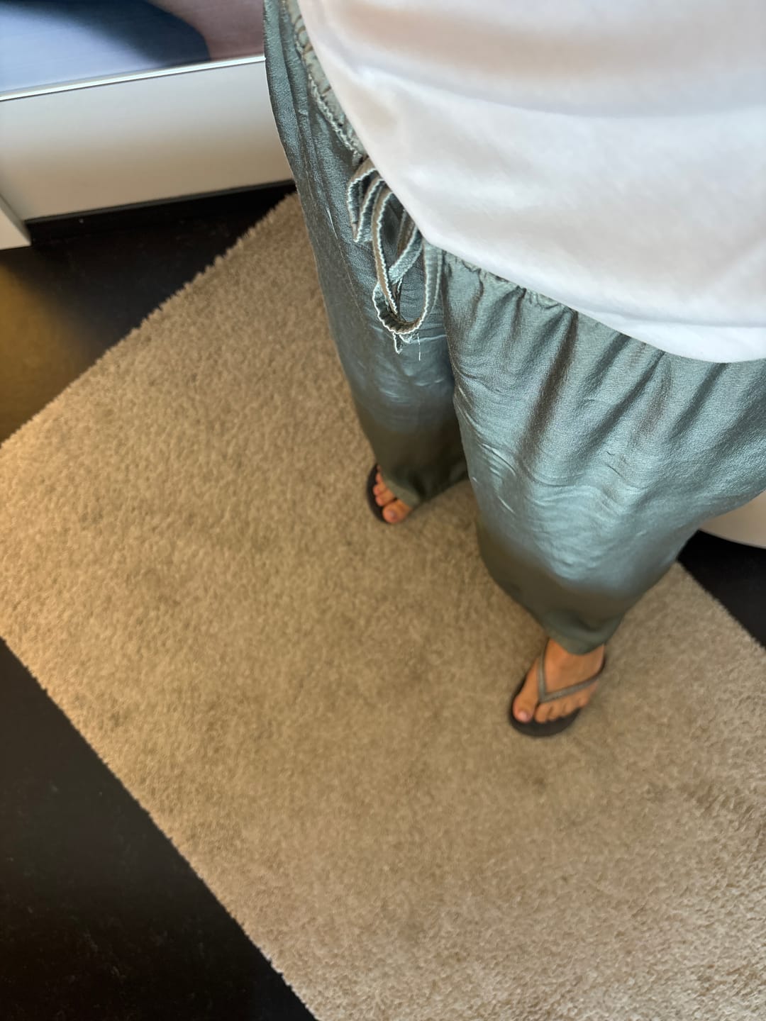 Customer photo review of Satin Hose