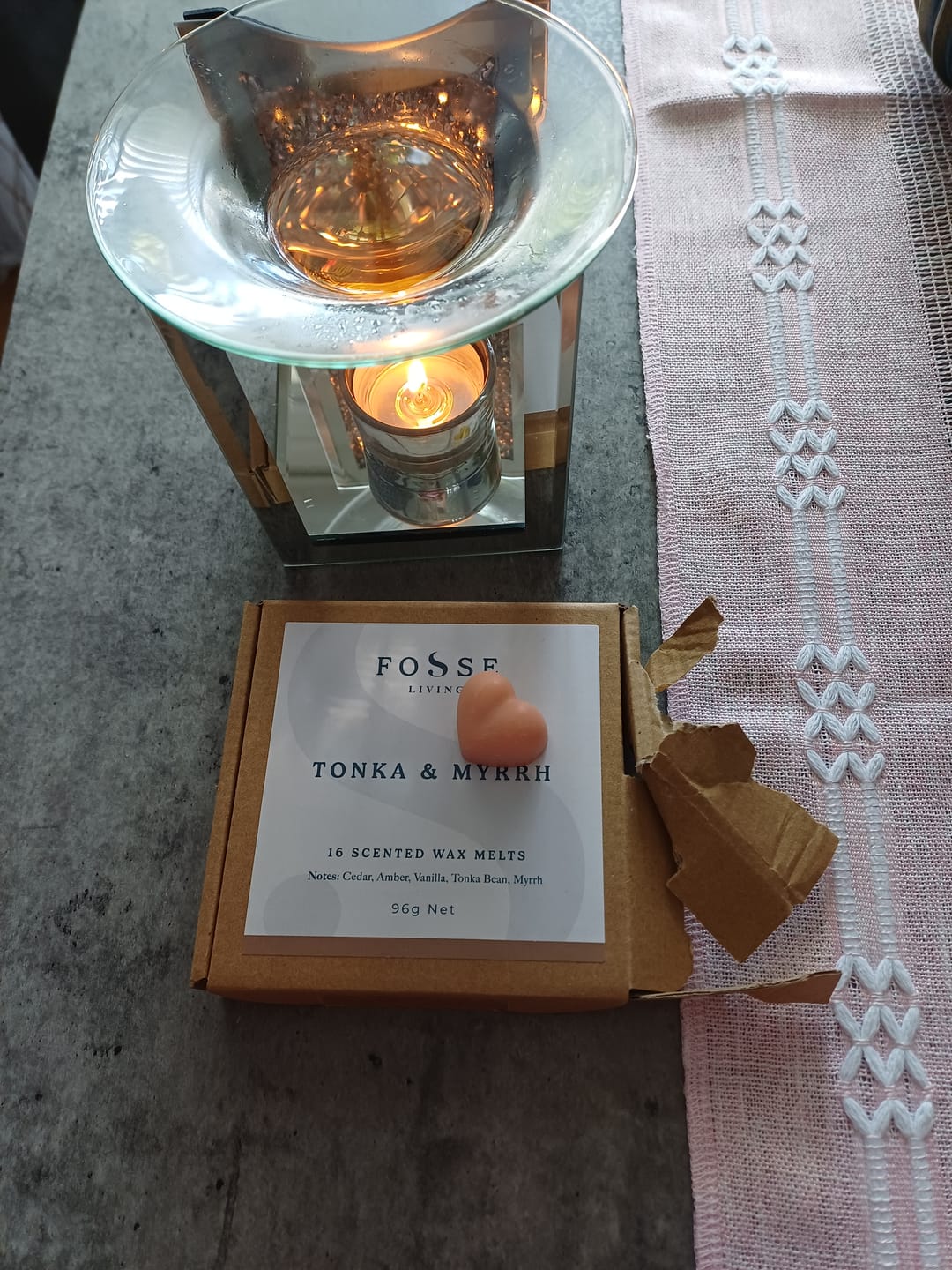 Customer photo review of Tonka and Myrrh Wax Melts - 16 Pack
