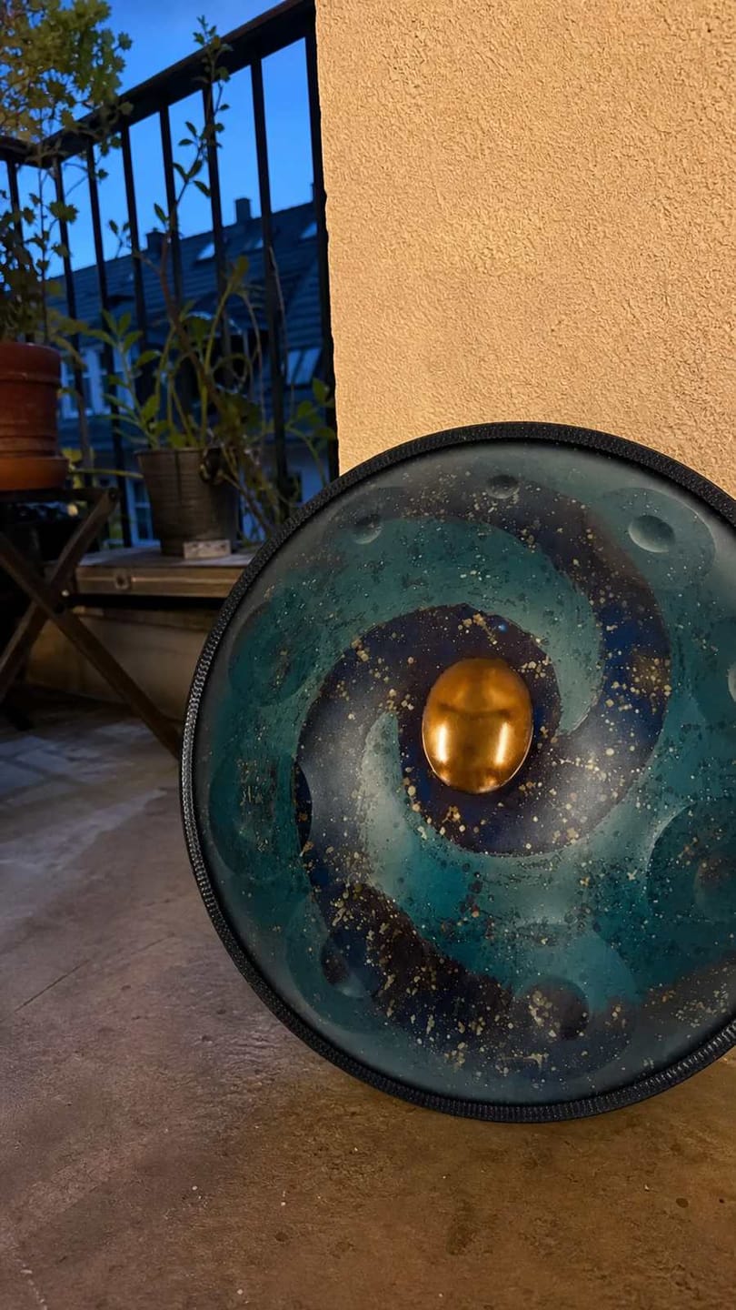 Customer photo review of Handpan D-Moll 10 Noten