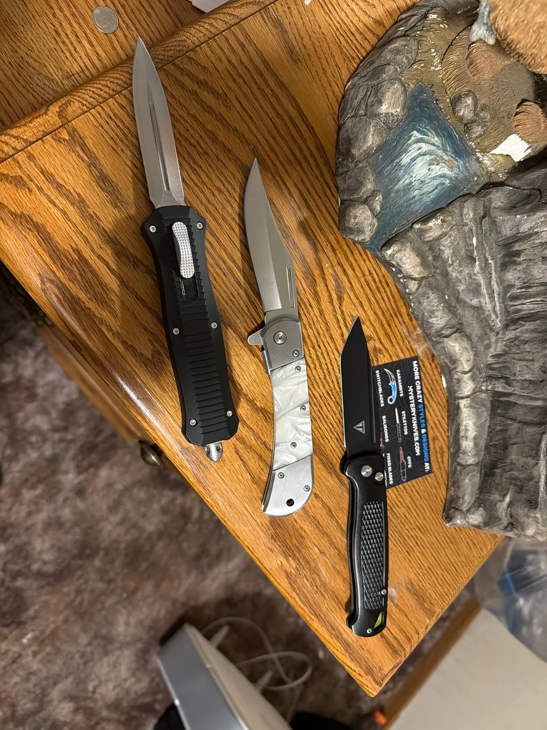 Customer photo review of MYSTERY KNIVES BOX™