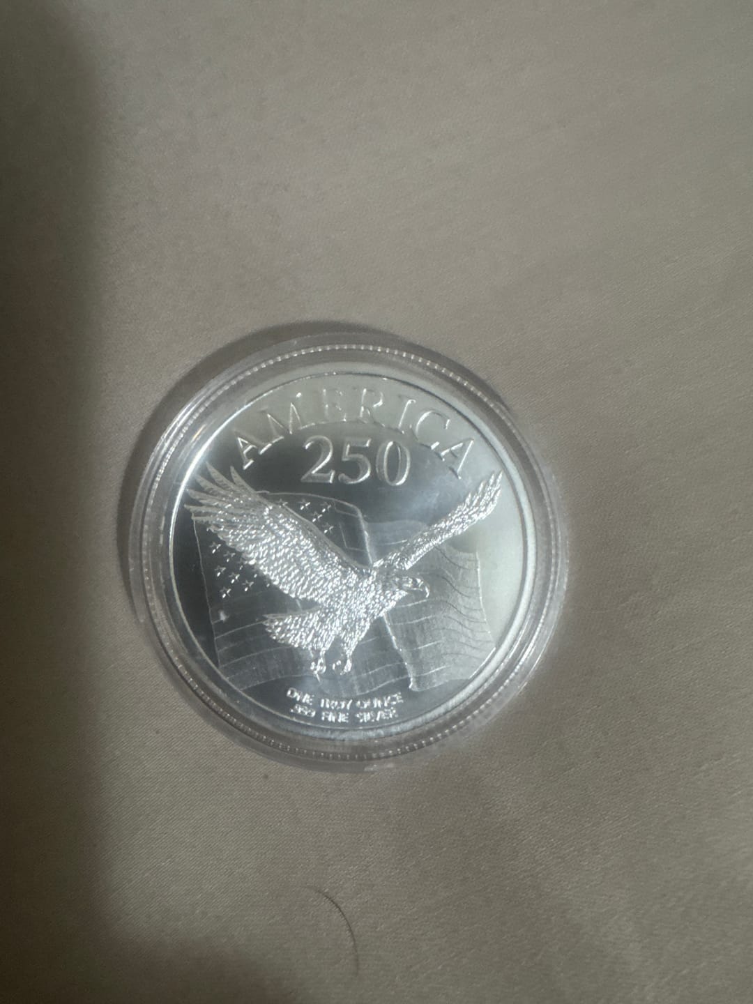 Customer photo review of America's 250 Limited Edition Fundraiser Silver Coin