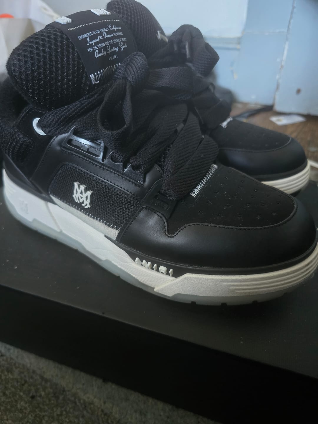 Customer photo review of MA1 Panelled Sneakers