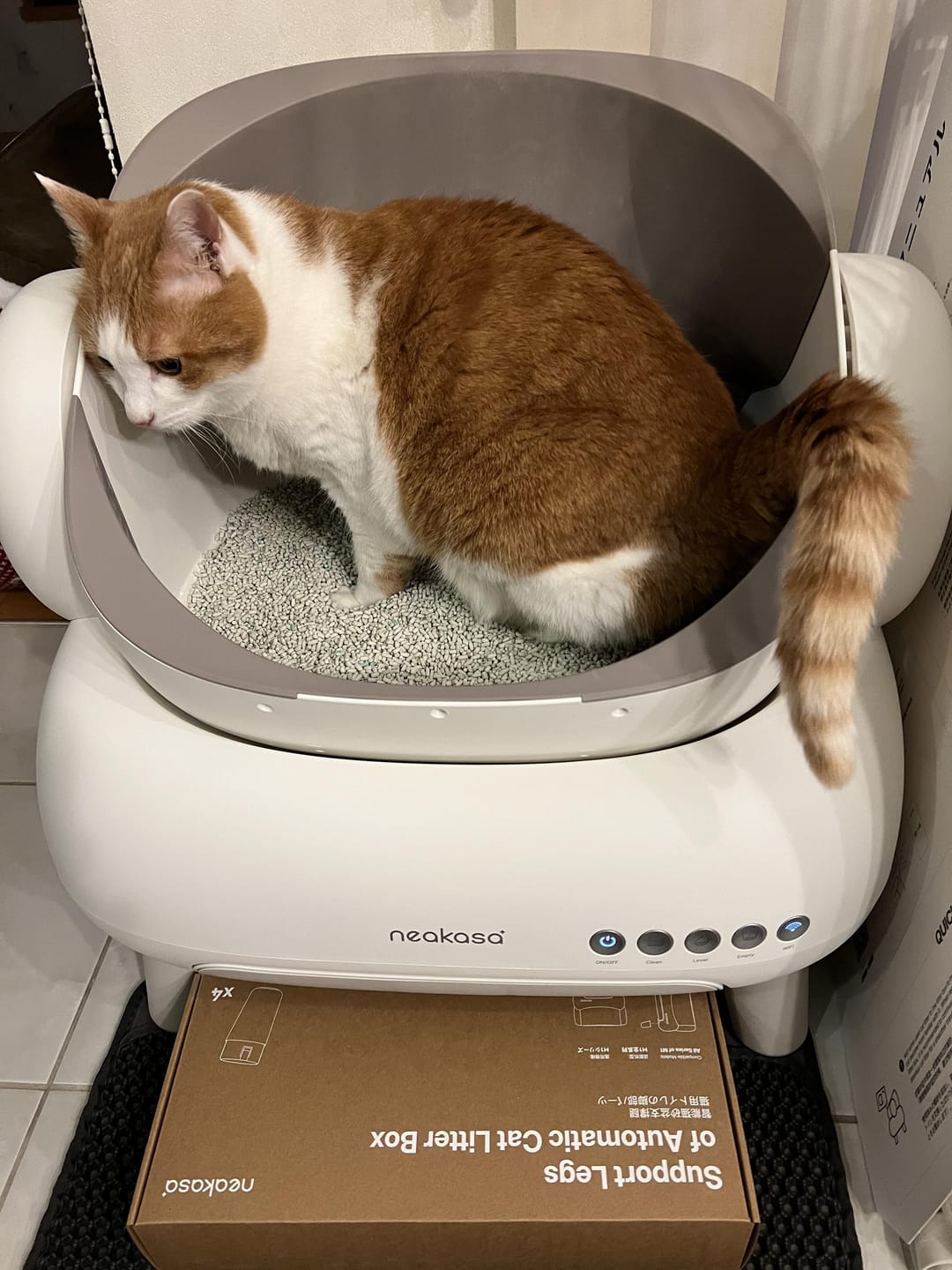 Customer photo review of Neakasa M1 Plus オープン型全自動猫トイレ
