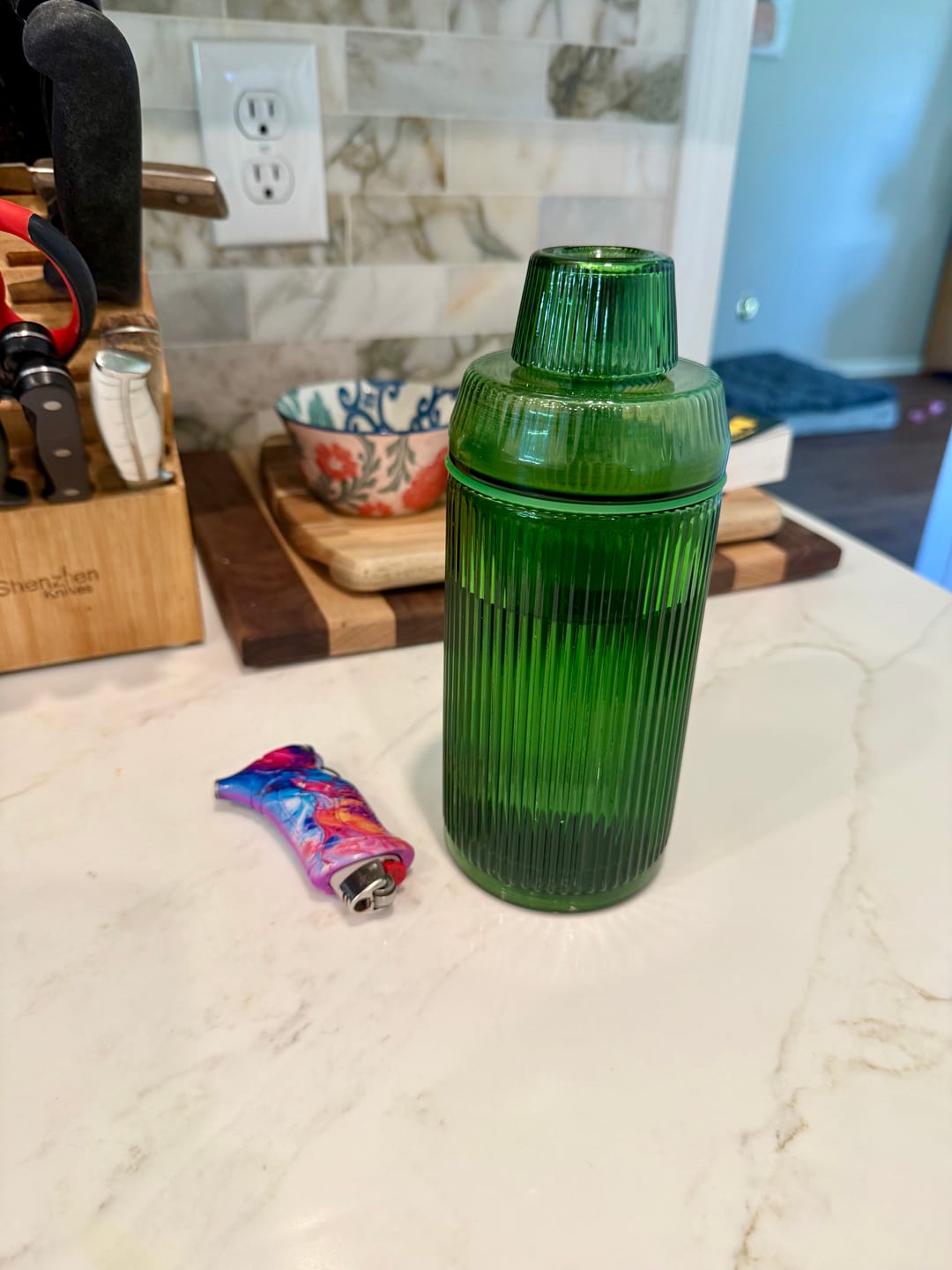 Customer photo review of Deco Gravity Bong