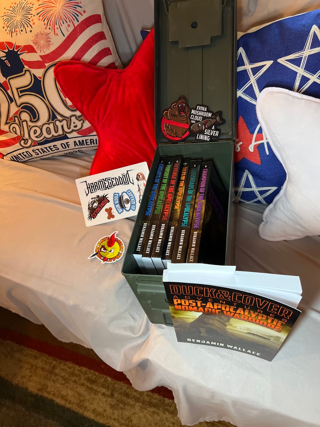 Customer photo review of Duck & Cover Ammo Can