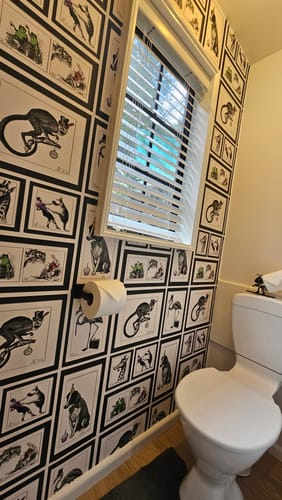Customer photo review of Mad Dogs Wallpaper