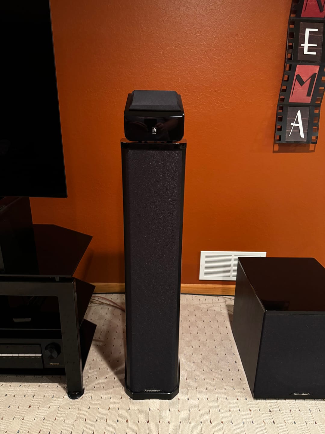 Customer photo review of A5 Atmos 5.25" Immersive Reflective/Height Module Speaker Pair