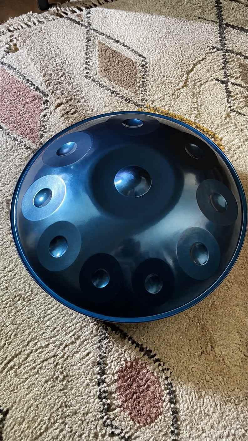 Customer photo review of Handpan Kurd D-Moll 9–12 Noten – Edelstahl