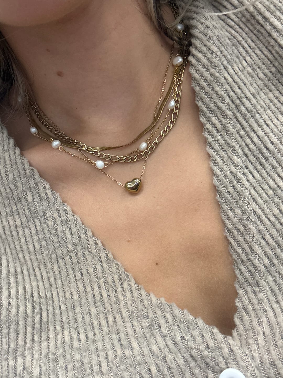 Customer photo review of Laney Necklace (Bundle)