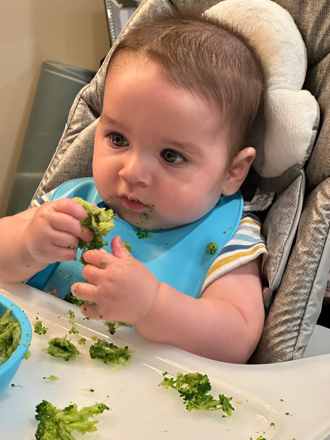 Customer photo review of Noah + Nori™ Personalized Baby Feeding Set