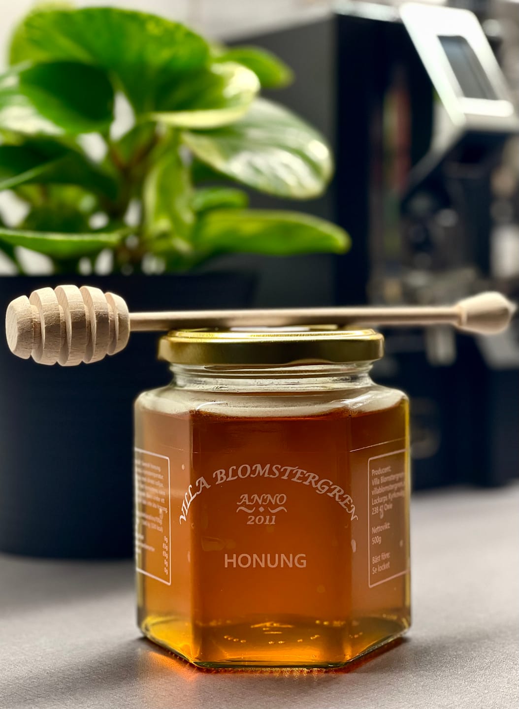 Customer photo review of Flytande honung 2 kg (4×500 g) – Svensk RAW honung