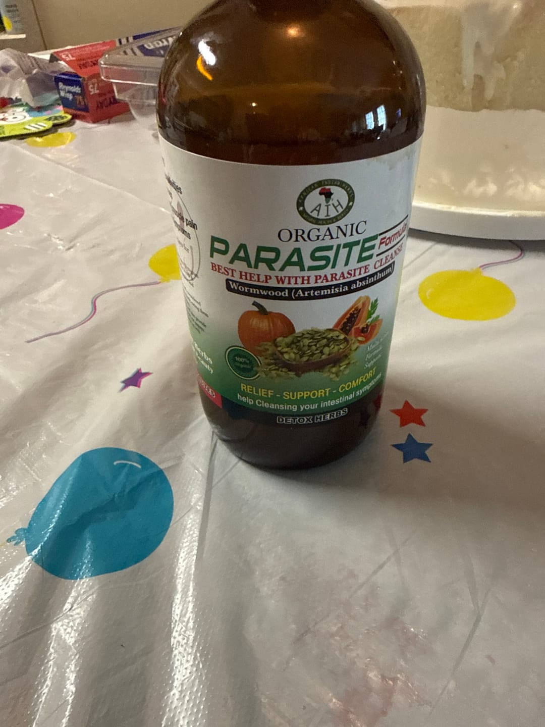Customer photo review of Parasite Cleanse – Herbal Detox & Digestive Support