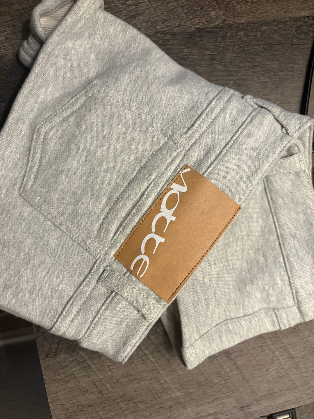 Customer photo review of Micro Mini Shorts (Grey Sweats)
