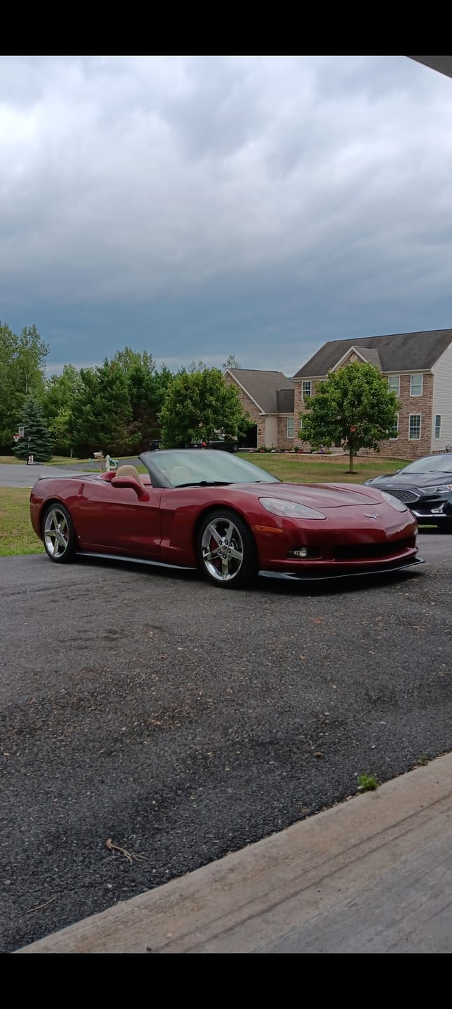 Customer photo review of Corvette C6 Base | ZR1 Conversion Side Skirts Rocker Panels