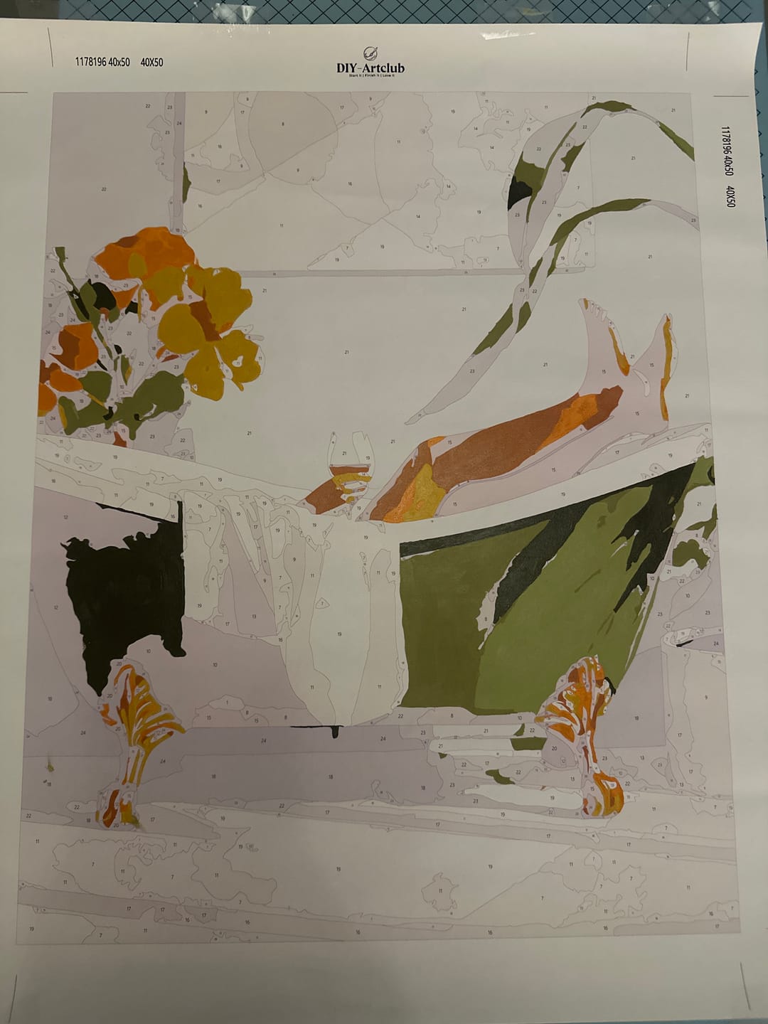 Customer photo review of Currently Unavailable | Paint by Number
