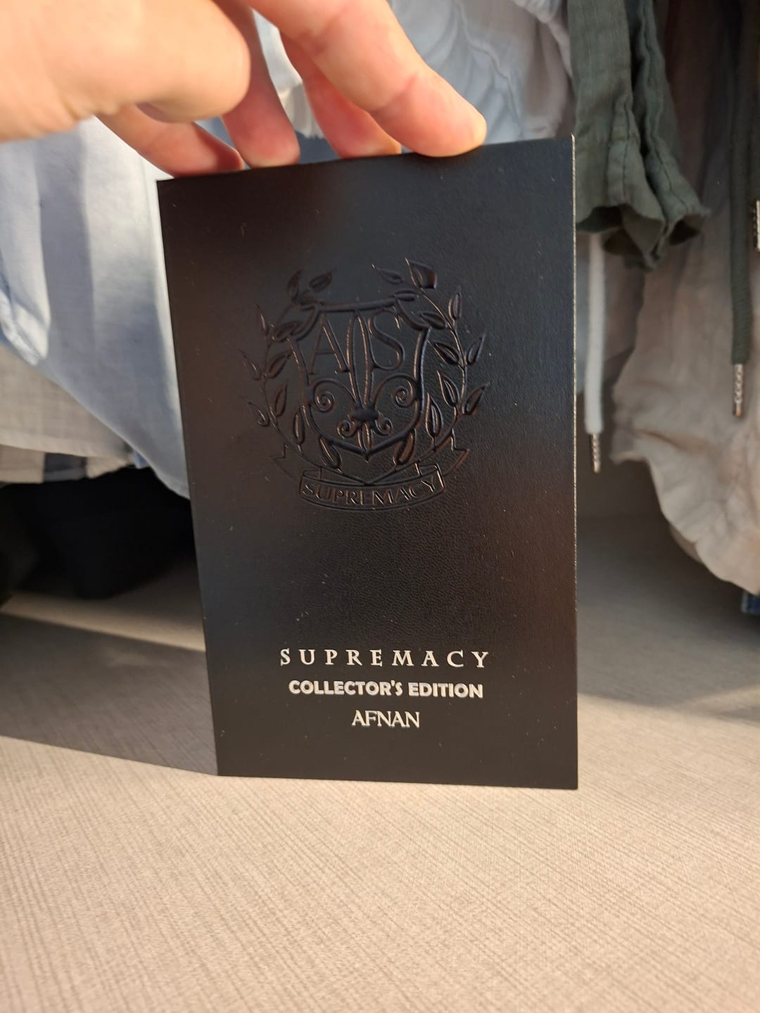 Customer photo review of AFNAN SUPREMACY - SUPREMACY COLLECTOR'S EDITION