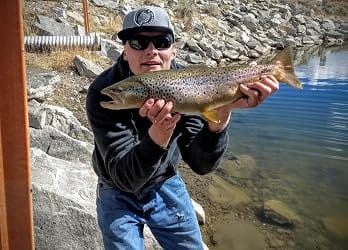 Customer photo review of TRUSCEND Metal Lip Crankbait Fishing Lure with BKK Hooks & Rattle