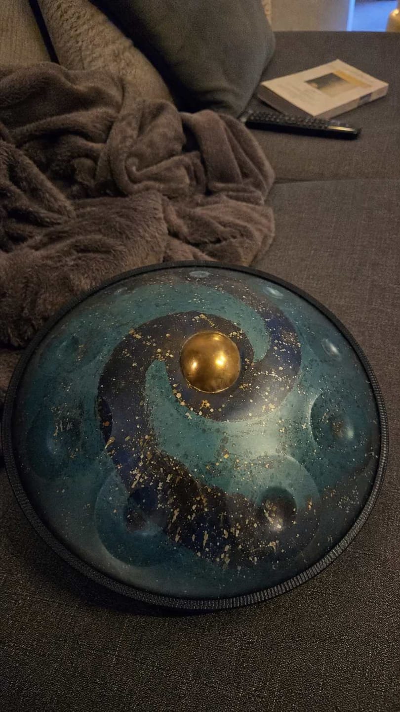 Customer photo review of Handpan D-Moll 10 Noten