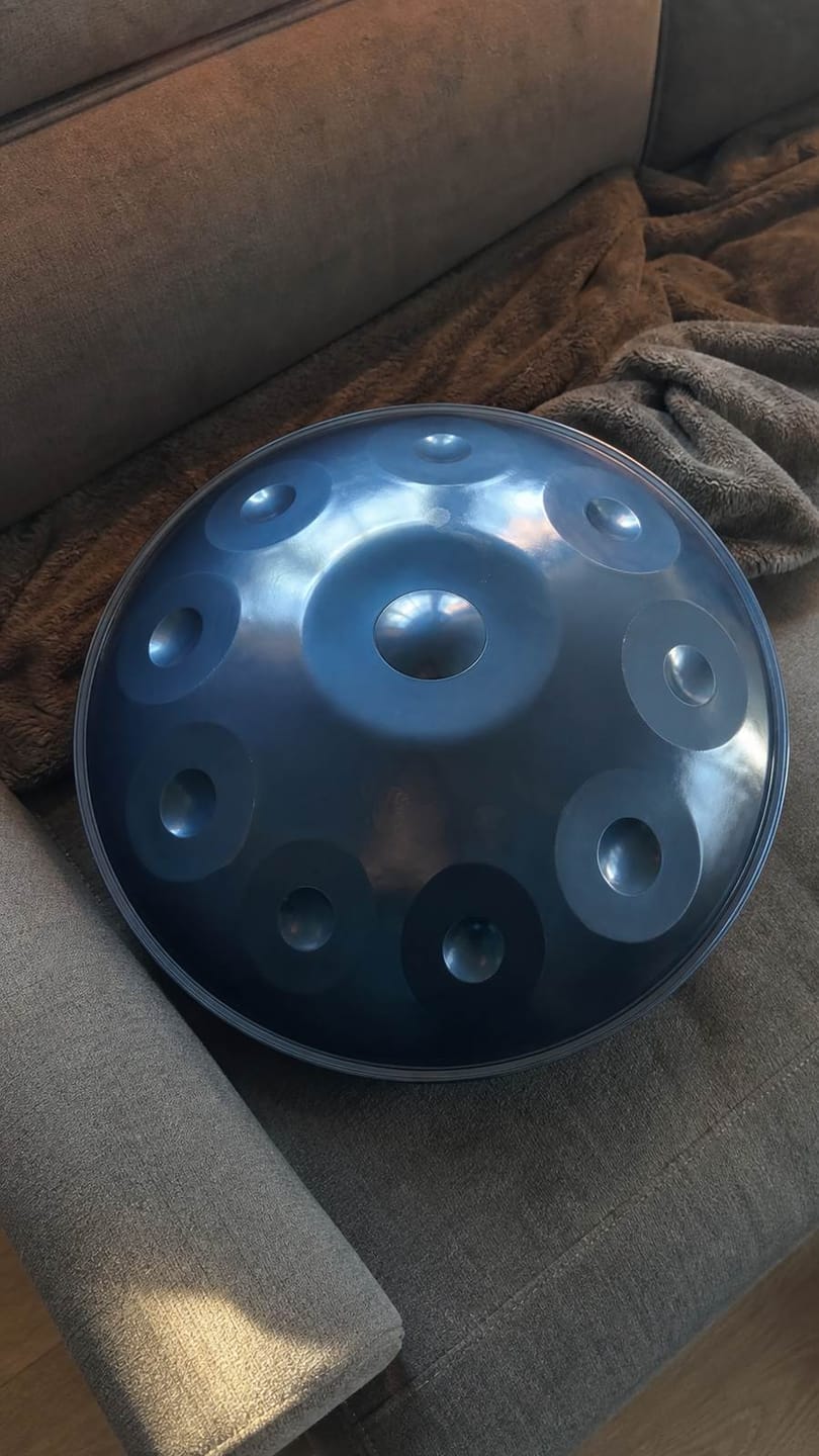 Customer photo review of Handpan Kurd D-Moll 9–12 Noten – Edelstahl