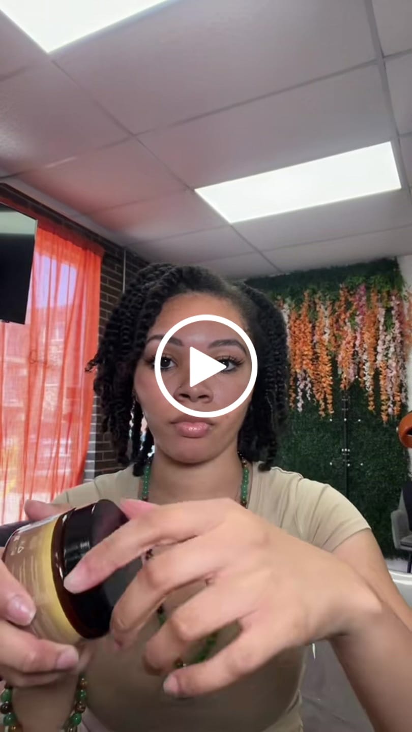 Customer video review of Batana Natural Hair Growth Oil