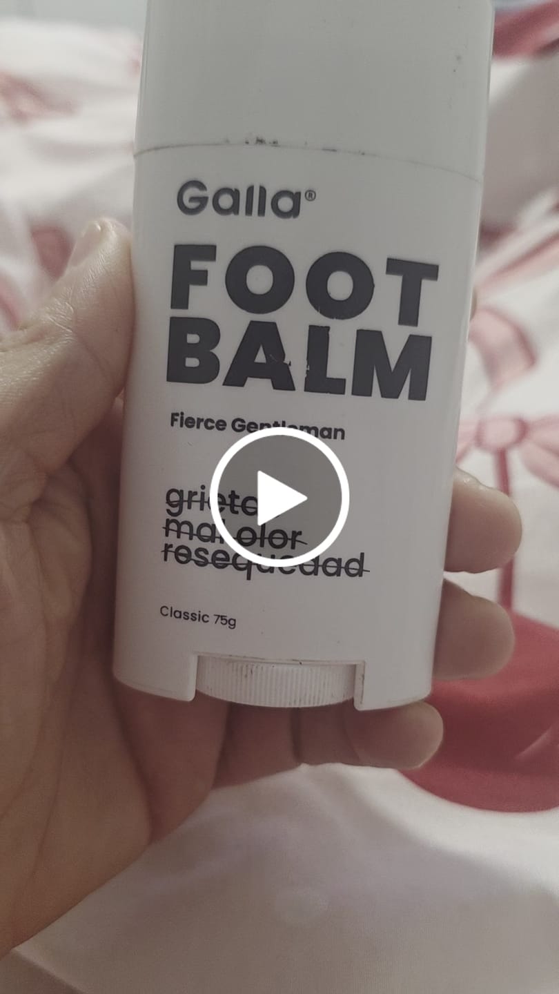 Customer video review of Foot Balm