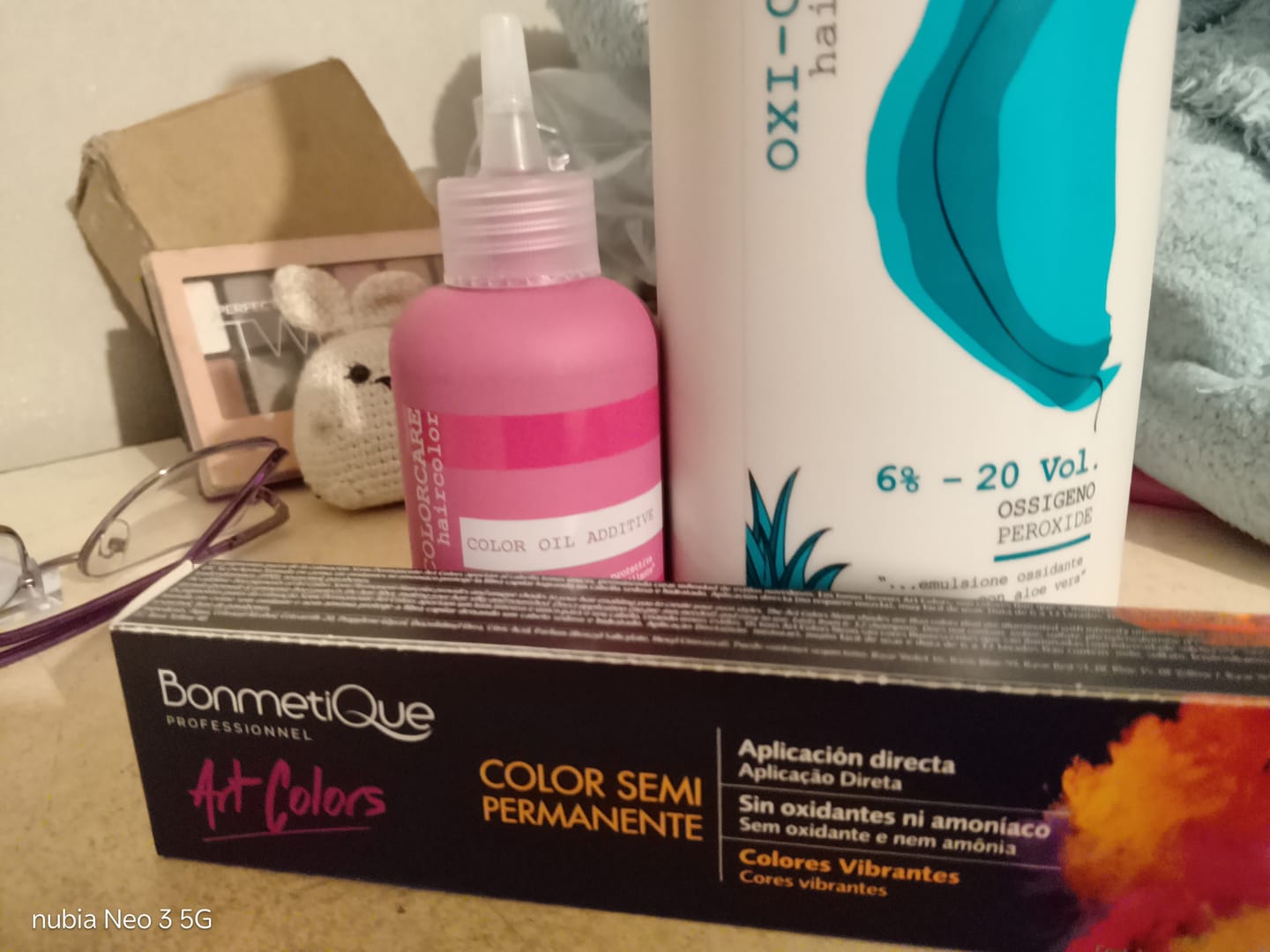 Customer photo review of Tintura Directa Semipermanente Sin Amoníaco Art Colors