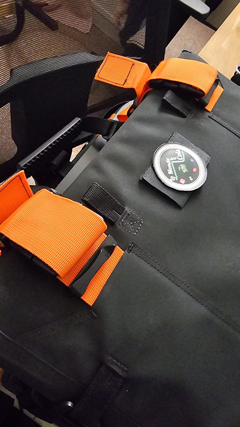 Customer photo review of Color Straps for MotoBags