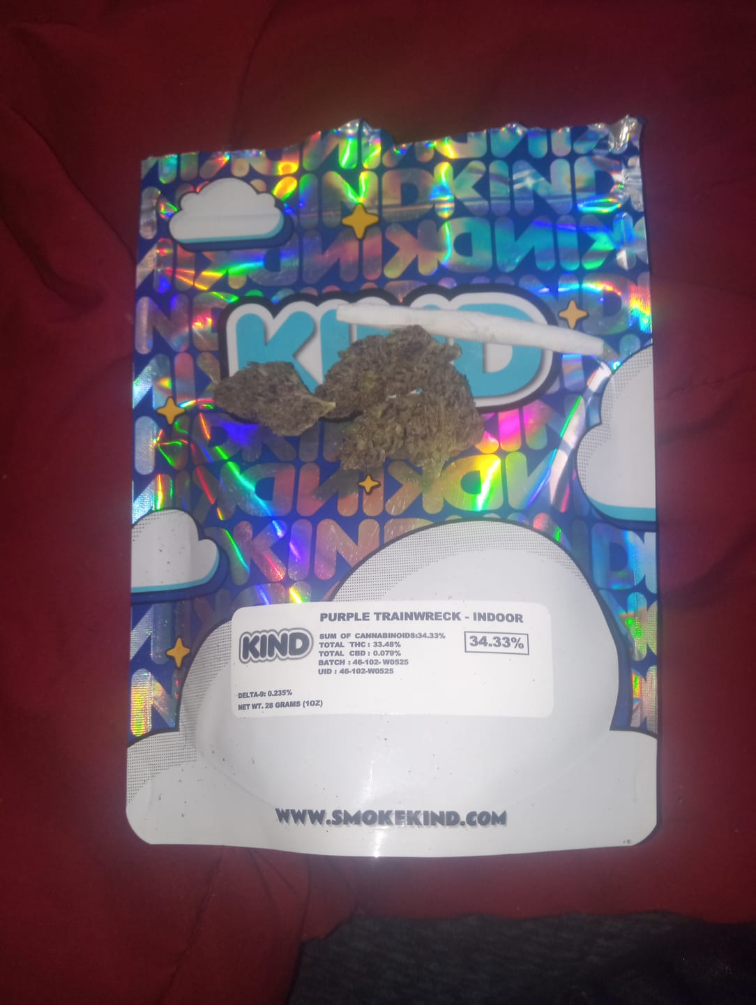 Customer photo review of Boutique Exotics - Jelly Roll - 2.5G Pre-Roll