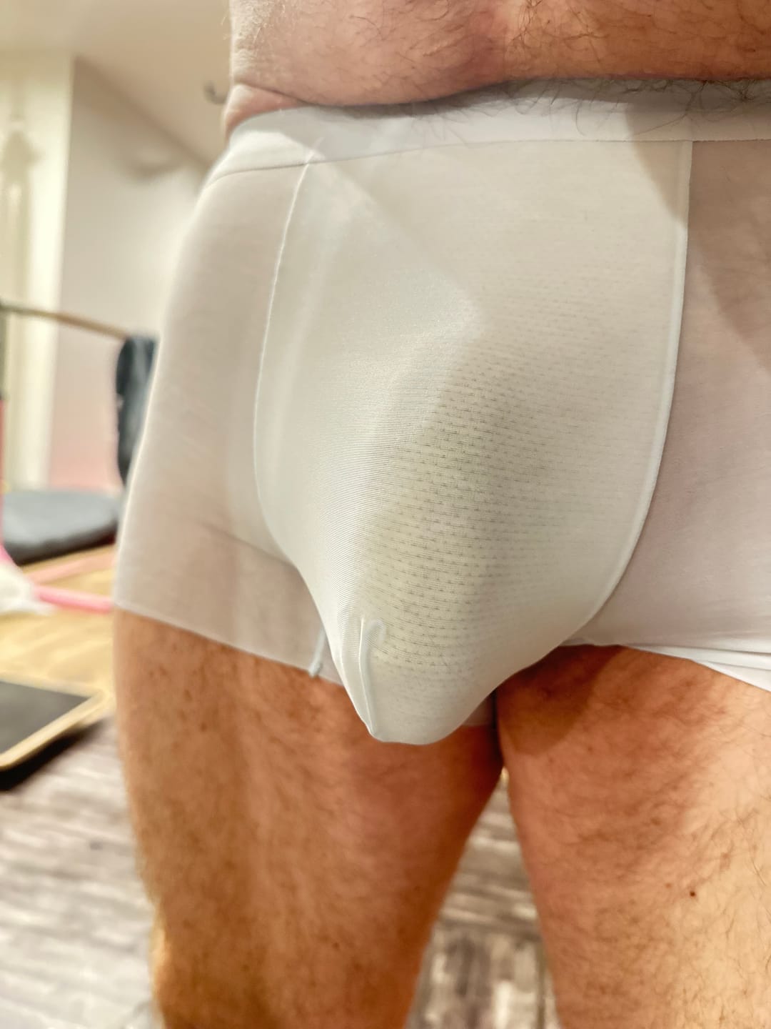 Customer photo review of 3 Pack Men’s Ultra-thin Seamless Trunks