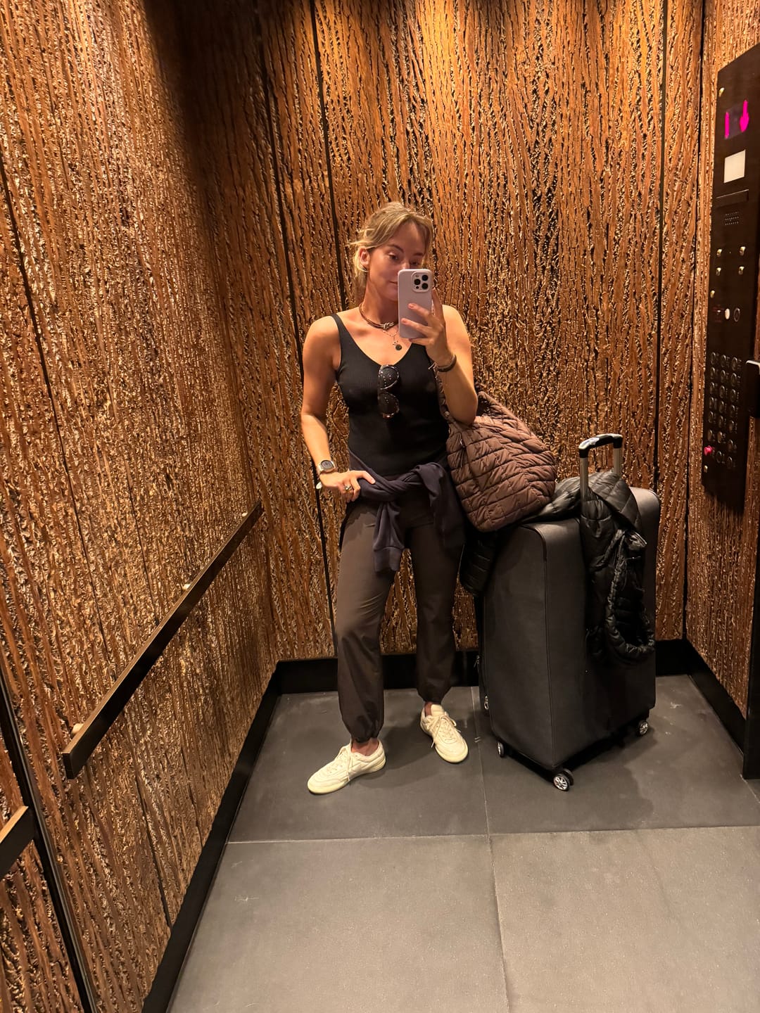 Customer photo review of Sweat Pant 2.0 Ganache