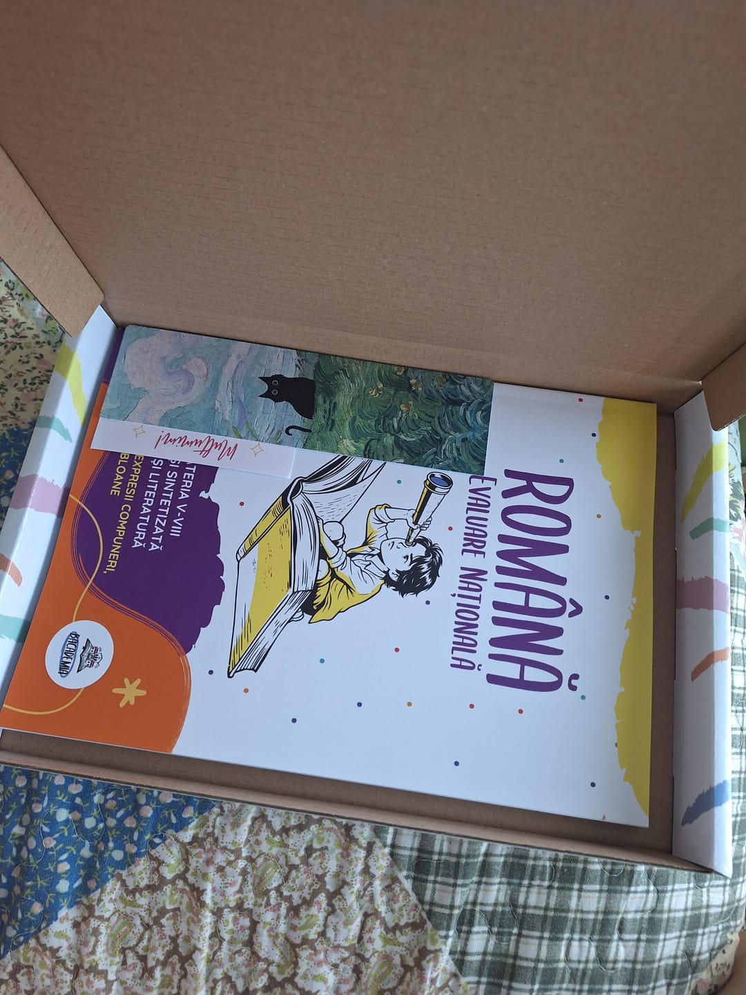 Customer photo review of Carte Română Evaluare Națională - Bacademia (Toată Materia V-VIII: Gramatică și Literatură)