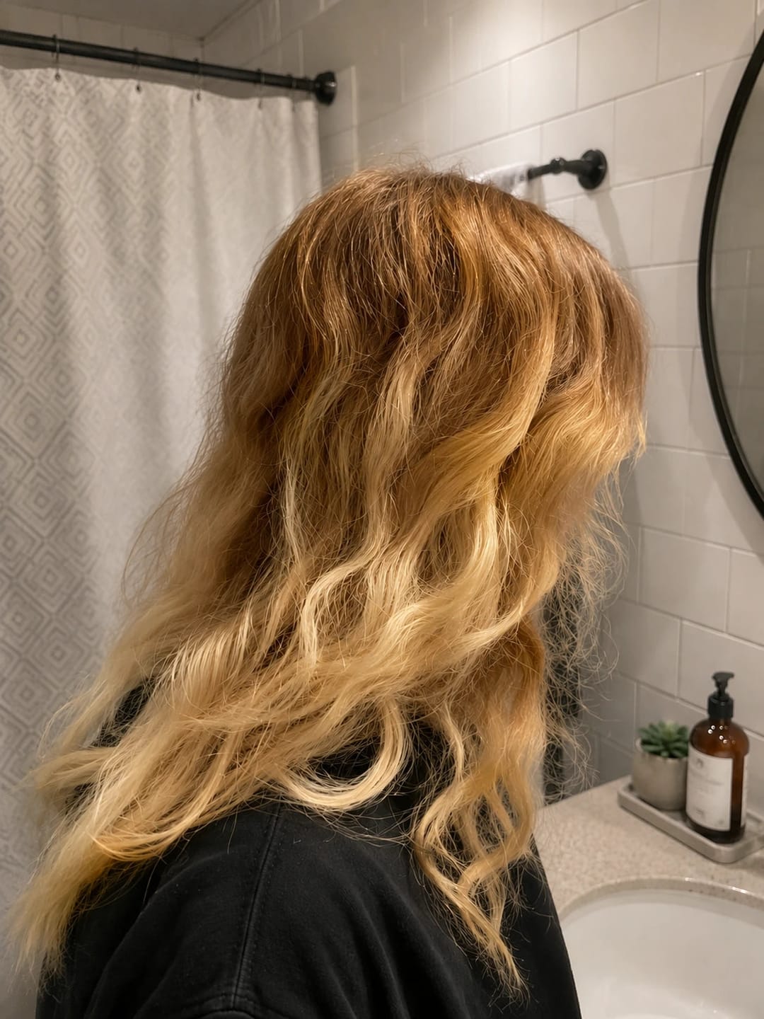 Customer photo review of Barra de Revitalización Capilar Coreana