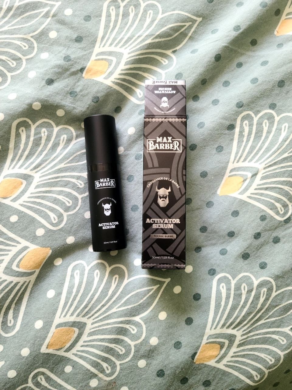 Customer photo review of Activator Serum | Booster Croissance de barbe