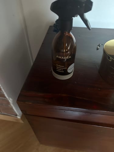 Customer photo review of Profumo "Baci di Talco" - Igienizzante tessuti e ambienti 300ml