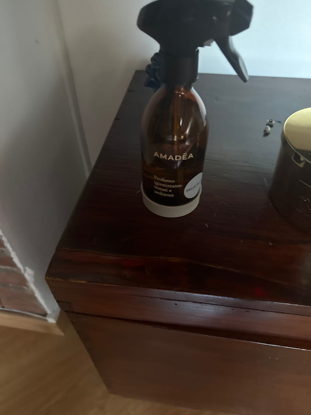 Customer photo review of Profumo "Baci di Talco" - Igienizzante tessuti e ambienti 300ml