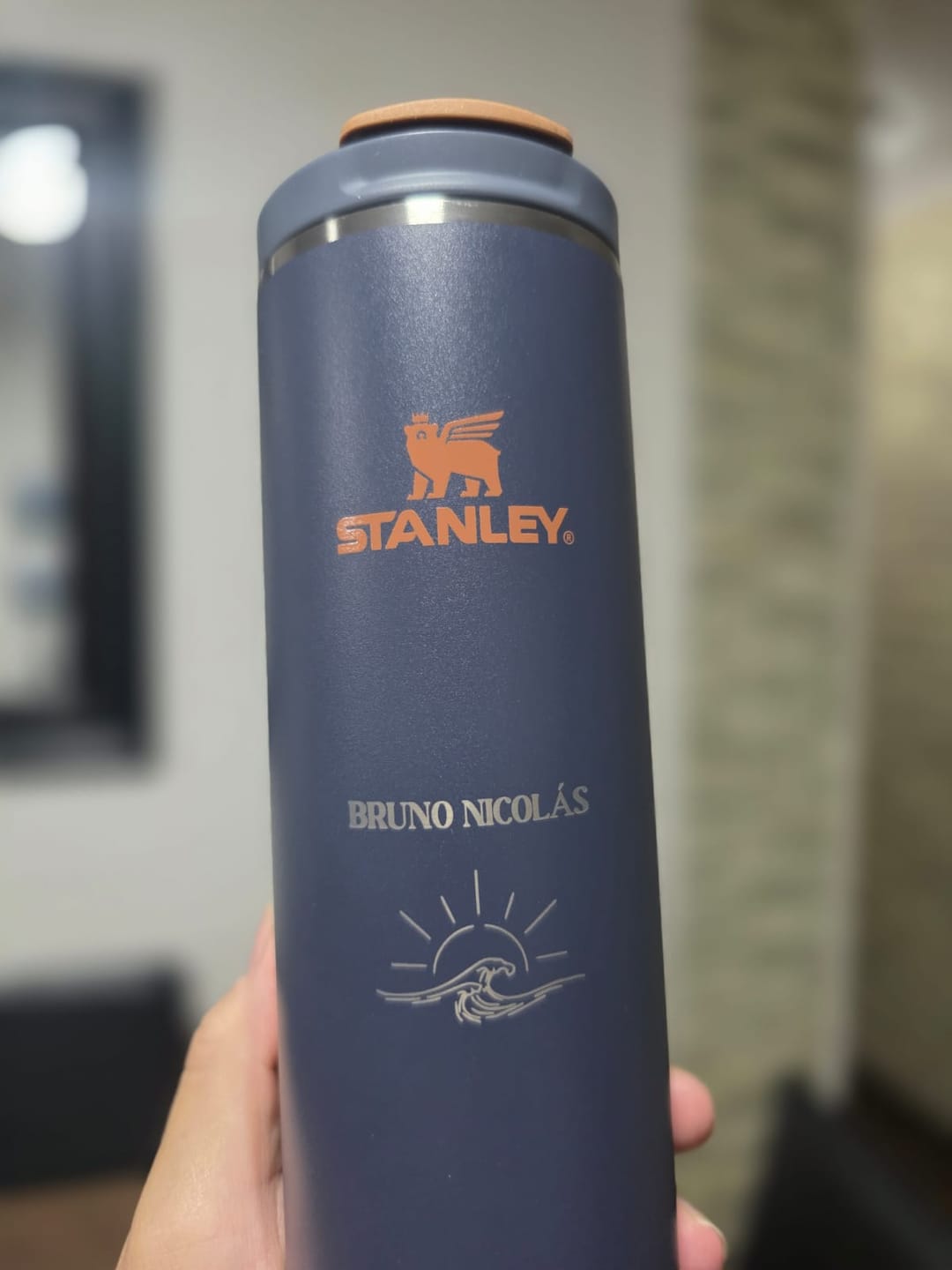 Customer photo review of Botella Térmica Flip Top Mug Twilight | 473 ml