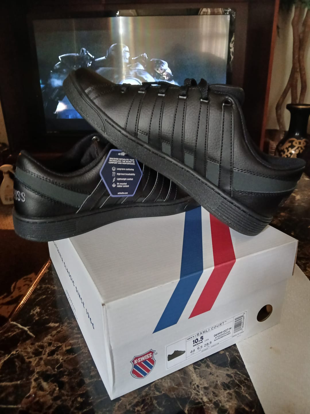 Customer photo review of 06999-027-M | RAMLI COURT | BLACK/UNEXPLORED